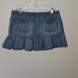Mini Jean skirt